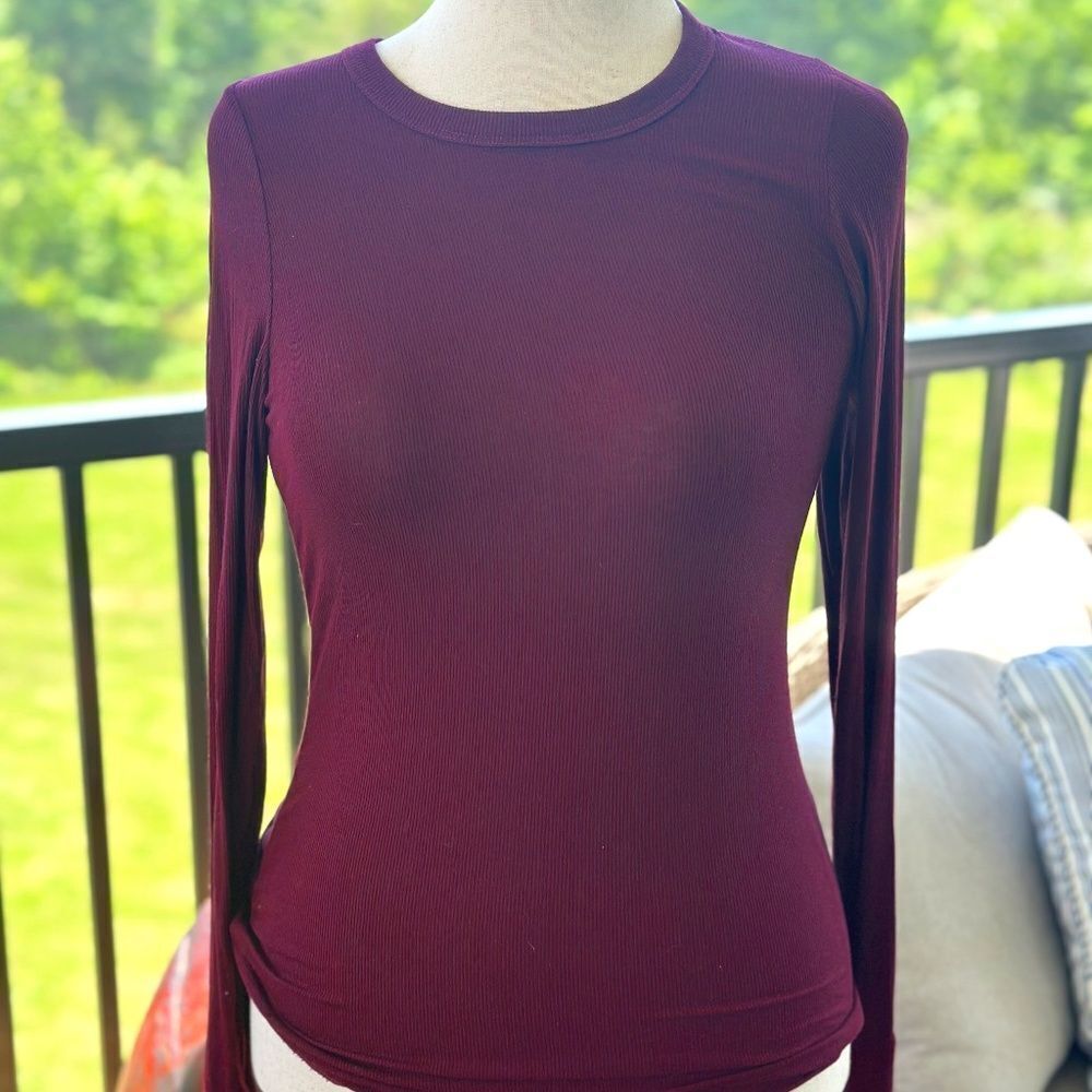 MICHEAL LAUREN RIBBED LONG SLEEVE NWT